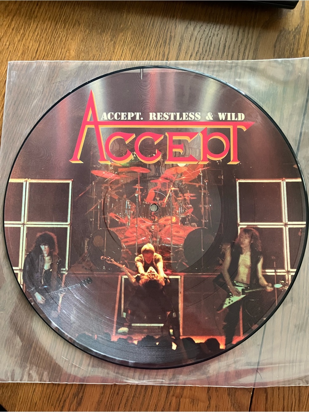 Vintage 1983 “Restless & Wild” Rare Picture Disc Vinyl #HMI PD 6 UK Never Played